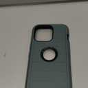 for iPhone 13 Pro Case with Belt Clip Holster & Kickstand,Built-in Screen Protector,Heavy Duty Shockproof Drop Protection Military Grade Full Body Rugged Phone Cover (6.1 Inch) (Dark Green)