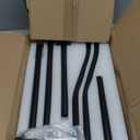 Speaker Stands for Roku Speaker Stands Pair with Speaker Wall Mount - Height Adjustable Surround Sound Speaker Stands for Roku Wireless Speaker Stands, Floor Speaker Stands of Keyhole or Thread Hole