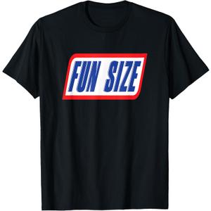Fun Size - Candy Bar Style Label T-Shirt,Small