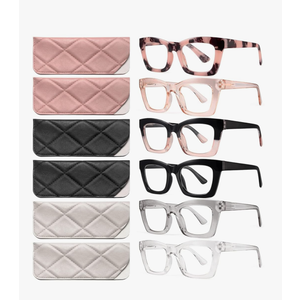 CCVOO Stylish Reading Glasses for Women, Eyeglasses, Blue Light Readers for Women, Computer Eye Glasses, Cheaters +2.5