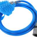 1Set Pet Shower Sprayer Nozzle Brush Durable Dog Bathing Tool with Massage Function Hose for Cleaning and Grooming for Dogs and Cats