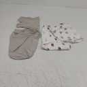 3-Pack Organic Baby Swaddle Sleep Sacks - Swaddles for Newborns, Infant 0-3 Months, Baby Girls, Boys, Soft & Snug Newborn Sleep Sack, Nursery Swaddling Blankets (The Wild 2)