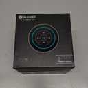 XLEADER (Upgraded Pro Shower Speaker, Certified IPX7 Waterproof Bluetooth Speaker, 8W Crystal Sound&Rich Bass, 15H Playtime, with Suction Cup&Silicone Lanyard,Ideal Gifts, SoundAngel Mate(2 Gen) Gold