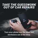 BlueDriver Bluetooth Pro OBDII Scan Tool for iPhone & Android - No Subscription Fee - OBD2 Car Scanner and Code Reader - Diagnose Check Engine, ABS, SRS, Airbag & 7000+ Issues on Vehicles 1996+