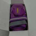 QUMY Dog Shoes for Large Dogs, Medium Dog Boots & Paw Protectors for Winter Snowy Day, Summer Hot Pavement, Waterproof in Rainy Weather, Outdoor Walking, Indoor Hardfloors Anti Slip Sole Purple Size 5