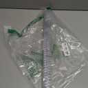 VELIMAX 1/2-Inch Reeded Glass Window Film, Frosted Reeds Window Film, Window Privacy Film, 3D Window Decals Non Adhesive for Bathroom Living Room Office, 17.7x78.7 inches