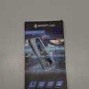 SPORTLINK for iPhone 16 Pro Max Case with Screen Protector,IP68 Underwater/6.6FT Military Dropproof/Dustproof/Heavy Duty Full Body Phone Case for Apple iPhone 16 Pro Max 6.9 inch Black/Frosted Clear