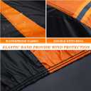 in Full Exterior Sedan Waterproof Car Cover All Weather, Waterproof,UV Resistant, Dustproof, and Snowproof Fit Toyota Camry,Tesla Model 3,Honda Accord,Nissan Altima,Kia K5 etc.Size A4