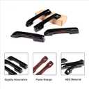Aunginsy Auto Exterior Door Handle Protective Trim Cover Compatible with Toyota Tundra/Sequoia 2022-2025 Car Front Rear Outside Door Handle Outer Trim Cover Protector Decoration Covers ABS Accessories