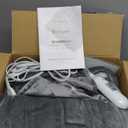 Bedsure Electric Blanket Full Size - Soft Flannel Heated Blanket Full, GentleSoft Fast Heating with 10 Time Settings & 6 Heat Settings, Warm Gift for Grandma (72x84 inches, Grey)