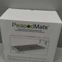 PeapodMats Bedwetting & Incontinence Waterproof Bed Mat - Reusable Under Pad. Secure Placement & Breathable. Washable. Enviro Friendly 3x5 (Peach/Pink) Mattress Protector & Pee Pad for Kids & Adults (3x5 ft (Pack of 1))