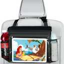 lebogner Insulated Car Seat Back Organizer + iPad And Tablet Holder, Auto Driver Or Passenger Accessories Organizer, Vehicle Front Seat Caddy, Personal Travel Cooler Storage Bag For Adults & Kids