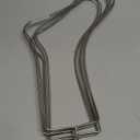 Newtay 3 Pairs of Small, Medium, Large Sock Blockers Stainless Steel Blockers Drying Hanger for Knitting & Crochet, Shaping, Drying, Displaying Knitted Socks