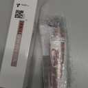 Ear and Nose Hair Trimmer Clipper - 2025 Professional Painless Eyebrow & Facial Hair Trimmer for Men Women, Battery-Operated Trimmer with IPX7 Waterproof, Dual Edge Blades for Easy Cleansing Pink