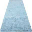 Yeaban Coral Bathroom Rugs – Thick Chenille Bath Mats | Absorbent and Washable Bath Rug Non-Slip, Plush and Soft Rugs for Bathroom Floor, Shower, Sink - 24" x 36"