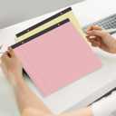 Yaridar (10 Pads 11" x 9.5" Legal Pads College Ruled Notepad, Colored Lined Paper Pads, 50 Sheets/Pad, Colors Pastel Writing Pads for School Office