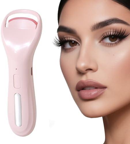Heated Eyelash Curlers, Rechargeable Electric Eyelash Curler