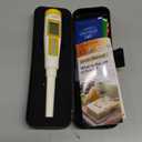 Homienly 60oz Wheat Straw Bowls Set of 6 Salad bowls Large Capacity Popcorn Bowl Unbreakable Serving Bowls Microwave & Dishwasher Safe Bowl Set Alternative for Plastic Bowls for Kitchen - Multi-colors and YINMIK Digital pH Meter for Food, pH Probe for Sourdough and Bread Dough, Checking The pH of Fermenting Sausages and Salami, Waterproof pH Tester for Solid and Liquid Soft Soil Sample