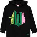 wicked Hoodie | Girls Hoodies | Girls Sweatshirt | Sizes 7 To 14 (Black)