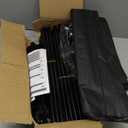 VTRIN 10 Tier Shoe Rack Tall Large Capacity 50 Pair Wide Shoe Organizer with Two Hooks Sturdy Metal Shoe Shelf for Entryway, Closet, Bedroom