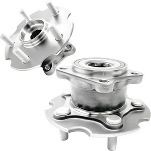 2Pcs 512374 Rear Wheel Bearing Hub Assembly Fit for Toyota RAV4 2006-2018, for Lexus NX300h 2015-2021, NX300 2018-2021, NX200t 2015-2017, 5 Lugs w/ABS