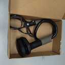 Lamicall Gooseneck Phone Holder for Bed - Cell Phone Mount Clamp Clip, Flexible Long Arm, Overhead Mount for Desk Headboard Bedside, for iPhone Air 17 Pro Max, 16 Pro Max, 15, 14 & 4-7" Phone (Black)