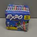 EXPO Dry Erase Markers, Low Odor Ink, Assorted Colors, Chisel Tip, 36 Count