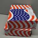 Pack Of 2 Oojami 4th of July Party Set for 18 Guests – Includes USA Flag Plates, Cups, Napkins, Table Cover & Banner – Patriotic Red White Blue Decorations – Independence Day BBQ Supplies