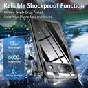 SPIDERCASE for Google Pixel 8a Case Waterproof,[12FT Military Drop Proof] [IP68 Waterproof] [360Full Body Protection] Heavy Duty Protective Cover for Pixel 8A 6.1-Purple