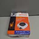 DINGPAI Hot Plate for Candle Making, White Color Electric Hot Plate for Melting Wax, Chocolate, Candy and More