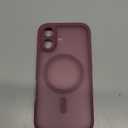 TOCOL for Phone 16 Case, Compatible with Magsafe Charger, Full Camera Protection, Drop Protection, Translucent Matte Phone Case for iPhone 16 6.1 inch (Plum)