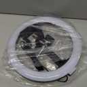 Overhead Phone Mount with Ring Light Phone Holder,10" LED Ring Light for Desk with Stand and Remote for iPhone,Phone Tripod with Light for Video Recording TikTok Live Stream Cooking Kitchen Vlogging