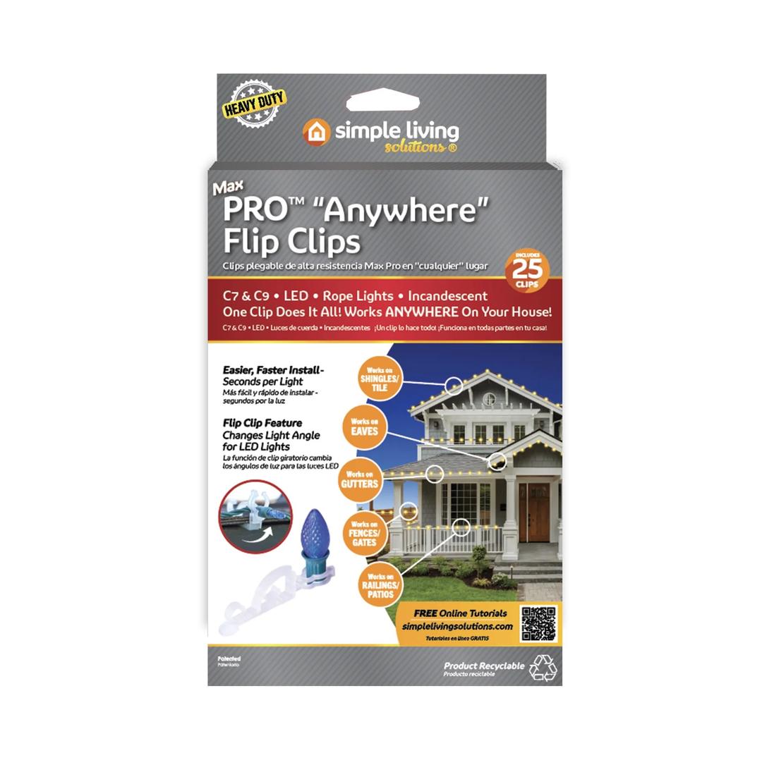 Pro Anywhere Flip Clips, Pack Of 2