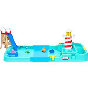 Little Tikes Splash Beach Water Table Splash Pad, with Fun Functions and Accessories, Compact Foldable Model for Travel, Easy to Store, Great Gift from 2 Years