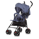 Baby Stroller in Blue, Lightweight Infant Stroller with Compact Fold, Multi-Position Recline Umbrella Stroller with Canopy, Extra Large Storage and Cup Holder