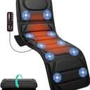 Snailax Full Body Massage Mat with Heat, 10 Motors Vibration Massage Pad