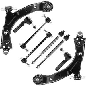 Front Lower Control Arm with Ball Joints Kit Fit for 2005-2010 Chevy Cobalt 2005-2006 Pontiac Pursuit 2006-2011 Chevrolet HHR 2007-2009 Pontiac G5-8pcs