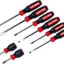 CRAFTSMAN Screwdriver Set, Bi-Material, 8 Piece Set (CMHT65075N)