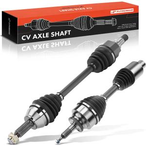 A-Premium Set of 2 Front CV Axle Shaft Assembly