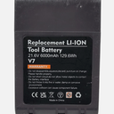 6000mAh 21.6V V7 Battery Replacement for Dyson V7 Battery 225403 Compatible wit Motorhead Pro V7 Trigger V7 Animal V7 Car + Boat Handheld V7 HEPA Vacuum Cleaner Li-ion
