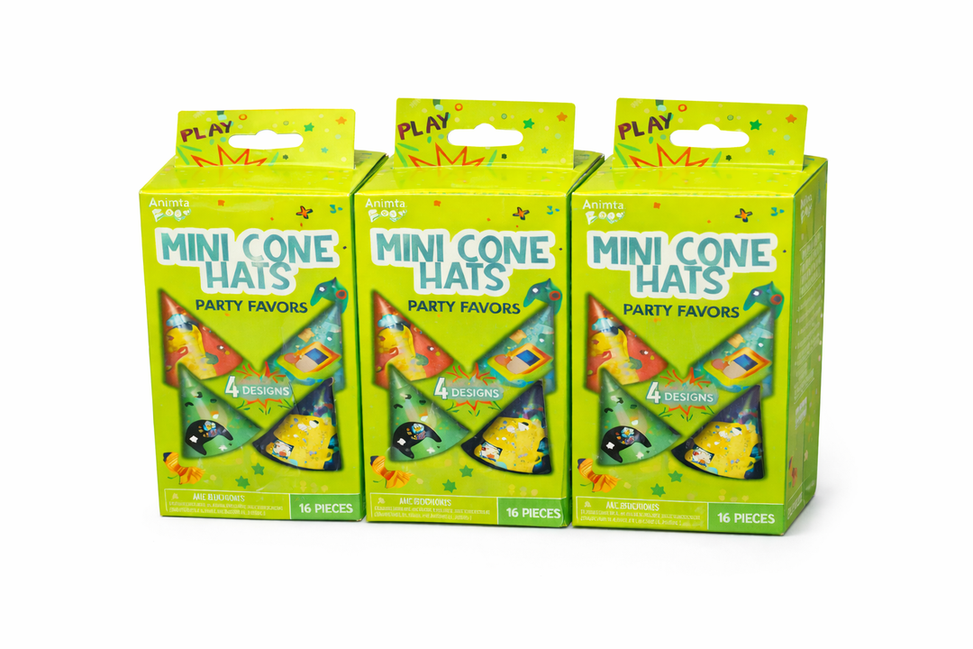 mini cone hats(3 pack)