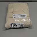 Smiry Waterproof Seat Covers for Dining Room Chairs Set of 4, Stretch Jacquard Removable Washable Chair Seat Slipcovers Protector, No Rear Covers, Beige