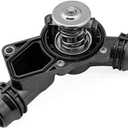 Part# 11530139877 Thermostat Housing Kit Assembly W/Sensor Gasket for B-M-W E46 E39 320i 323i 325i 328i 323Ci 325Ci 325xi 328Ci 330xi 330Ci 330i 525i 530i X5 X3 Z3 Z4 11537509227