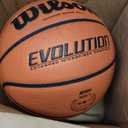 WILSON Evolution Indoor Game Basketballs - Size 5, Size 6 and Size 7 (Size 7 - 29.5", Brown - Game Ball)