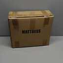 REDCAMP Folding Cot Pads for Sleeping Extra Thick, Soft Comfortable Velvet & Corduroy Cotton Camping Cot Mattress Pad for Backpacking Hiking, Black Blue Brown Grey 75x30 inches