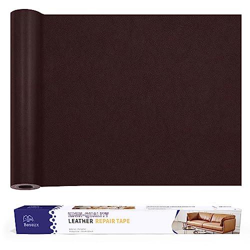 Leather Repair Patch Tape Kit, Self-Adhesive Leather & Vinyl Repair for Furniture, Couch, Sofa, Car Seats, Office Chair - 30inx16in
