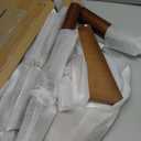 BMOSU Coat Rack freestanding Stand with 2 Shelves Bamboo Wooden Coat Tree Easy Assembly 8 Hooks Standing Jackets Hanger Hallway Office Floor Coat Stand Brown