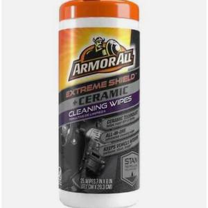 Armor All Extreme Shield Ceramic Cleaning Wipes, 25 Count Auto Care