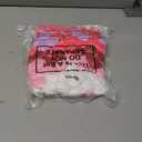 120 Pieces Valentine's Day Felt Balls 3 cm Colorful Pompom Felt Balls Handmade Felted Pompom Garlands for Valentine's Day DIY Decoration Supplies