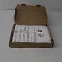 Amazon Basics 6 Piece Oversized Fade resistant Towel set, 100% Cotton towels for bathroom, soft and absorbent, 2 Bath Towels, 2 Hand Towels and 2 Washcloths bathroom towel set, White